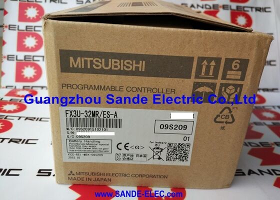 Le module PLC de Mitsubishi FX3U-32MRES-A FX3U32MRESA FX3U-32MR/ES-A est équipé d'un système de commande par commande numérique.