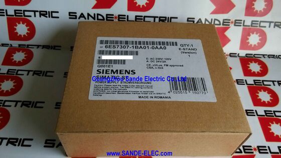 L'alimentation électrique simatique 6ES7307-1BA01-0AA0 6ES7 307-1BA01-0AA0 6ES73O7-1BAO1-OAAO
