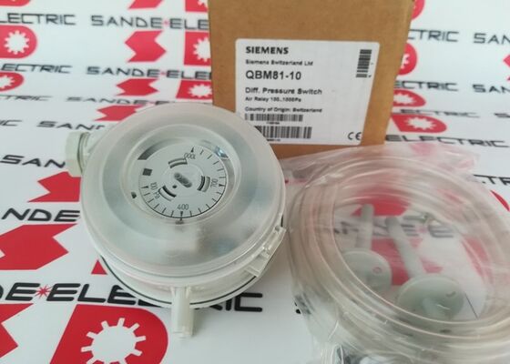 Nouveau commutateur différentiel de pression Siemens QBM81-10 QBM8110 QBM81-1O