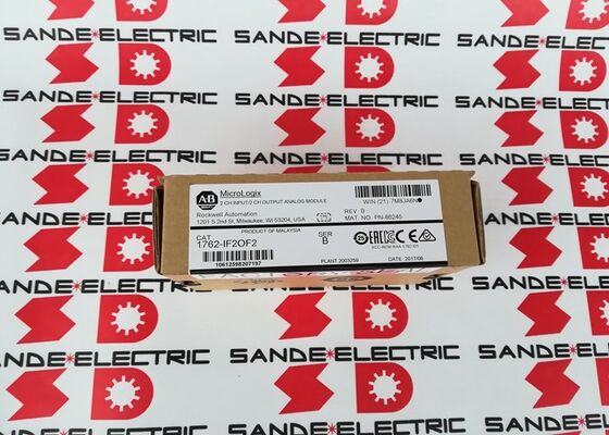 AB New Allen Bradley 1762-IF2OF2 MicroLogix Module de peigne analogique à 4 points