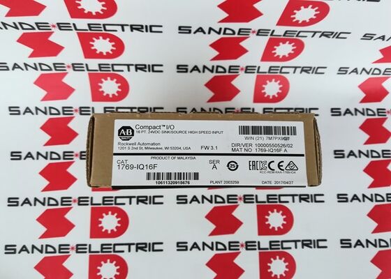 Un nouveau module d'entrée à haute vitesse AB 1769-IQ16F dans la boîte 1769IQ16F