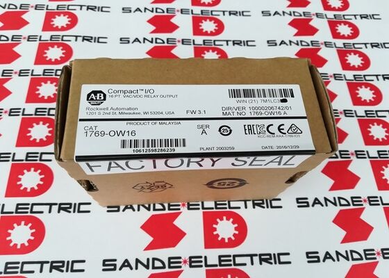 Un nouveau module PLC AB 1769-OW16 dans la boîte 1769OW16 1769-0W16