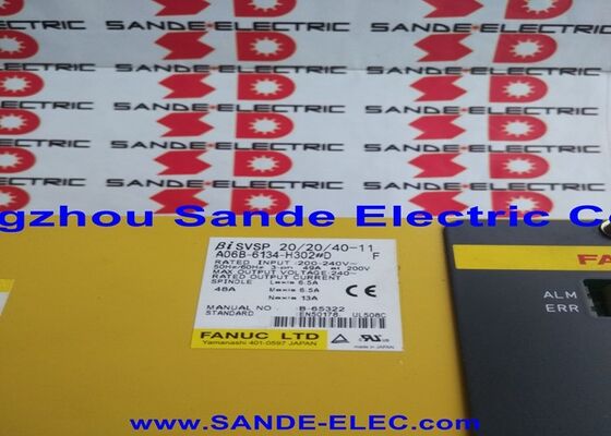 A06B-6134-H303 FANUC AC Servo Amplificateur Unité A06B6134H303 AO6B-6I34-H3O3