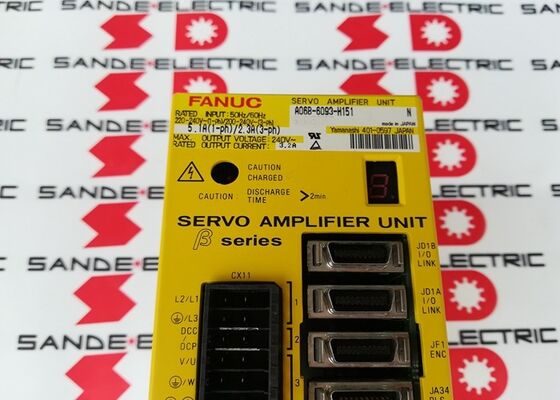 A06B-6093-H151 Unité de servo-amplificateur AC FANUC A06B6093H151 AO6B-6O93-HI5I