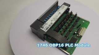 Module de sortie Allen-Bradley 1746-OBP16 | Module d'E/S CC à 16 points pour automate SLC 500