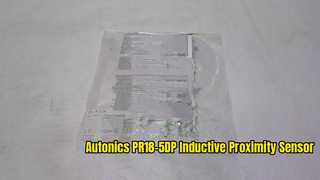 Vidéo de démonstration du produit du capteur de proximité inductif Autonics PR18-5DP