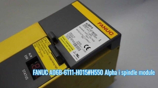 A06B-6111-H015#H550 FANUC SPM-15i Spindle Amplifier Product demonstration video